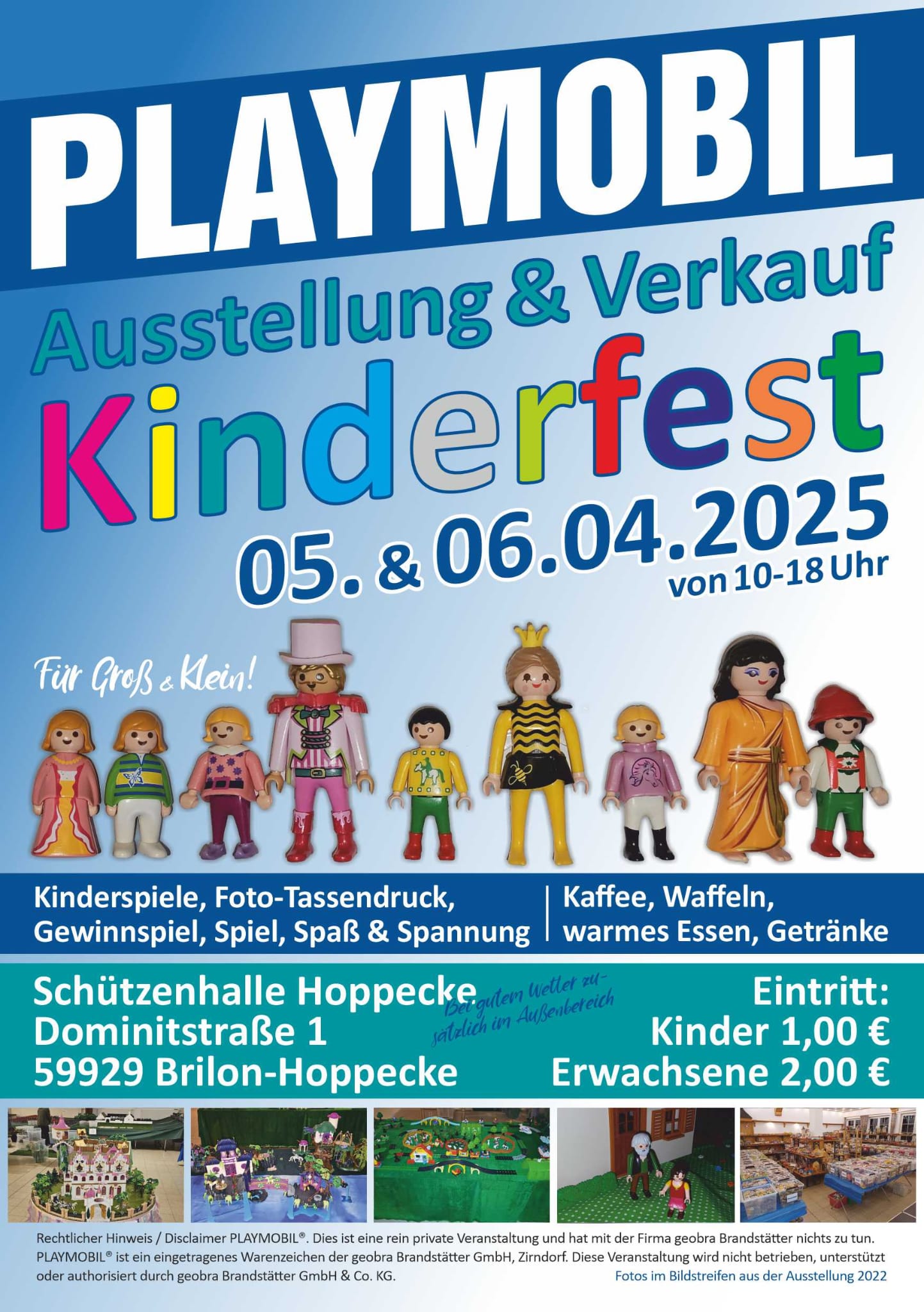 April-Ausstellung 2025 mit Kinderfest